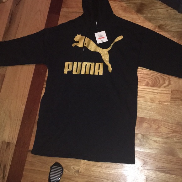 Puma Sweatshirt Dress XS - Picture 3 of 4